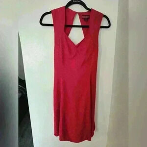 Vintage Maple Red Rockabilly Style Dress size 2